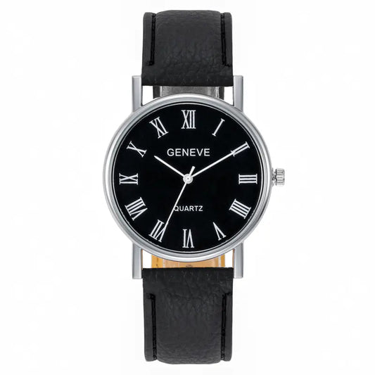 Genuine Leather Couple's Watches